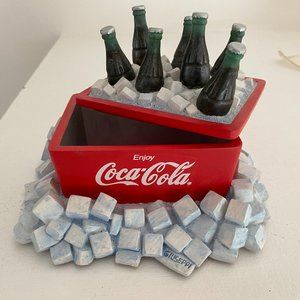 Coca-Cola Ice-Cooler & Bottles Decorator Box